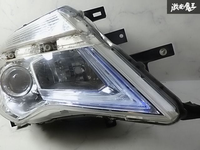 ☆点灯OK☆日産純正 C26 セレナ 後期 ヘッドライト ヘッドランプ LED
