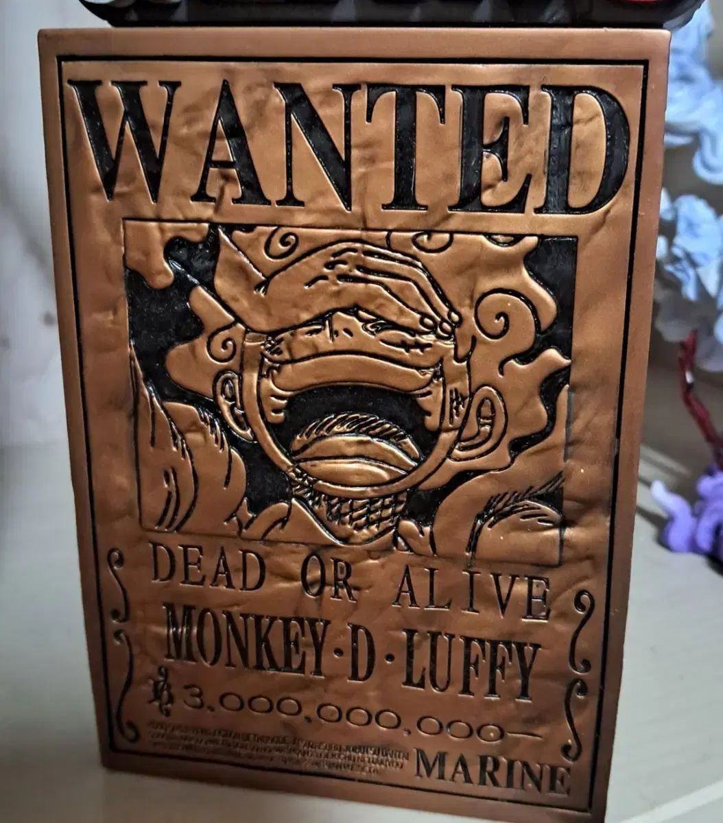 モンキー・D・ルフィ(ルフィ) 手配書 ポネグリフ レジン フィギュア 出品