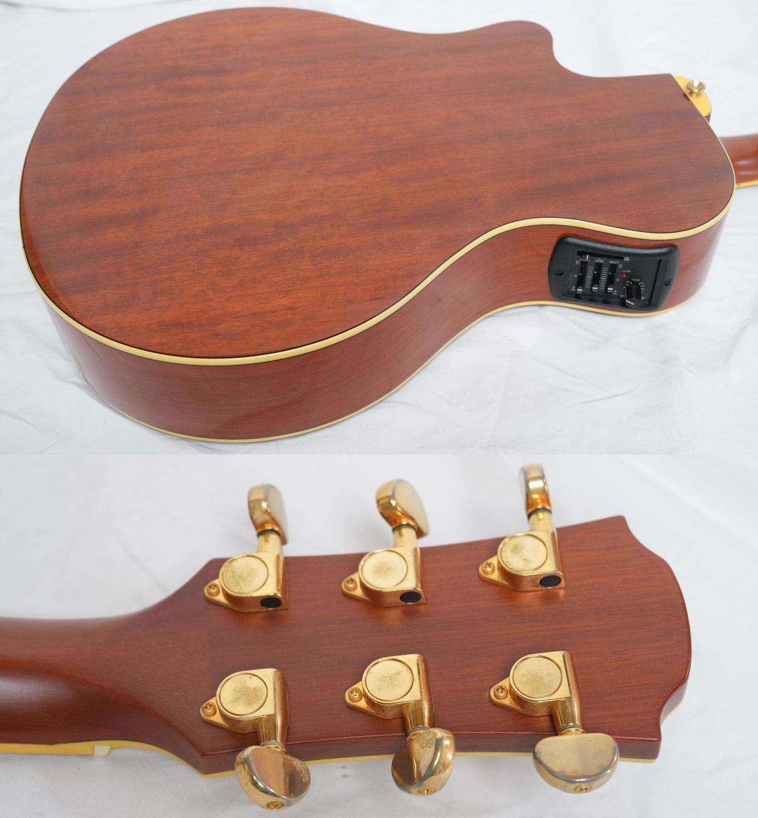 ☆YAMAHA APX-7A Amber 美品 コンパクトサイズ エレアコ☆ - メルカリ