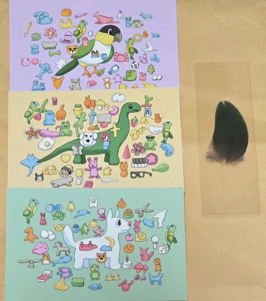 君と僕の脚本集 はがき 3種 + クリア しおり