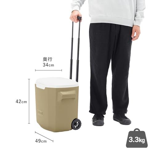 コールマン(Coleman) クーラーボックス ホイールクーラー 28QT(26L) 093b5707