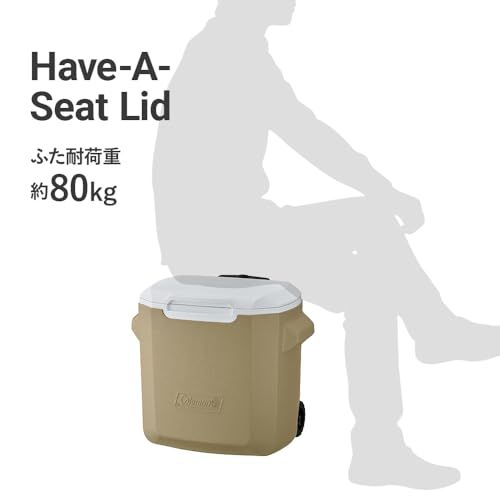 コールマン(Coleman) クーラーボックス ホイールクーラー 28QT(26L) 093b5707