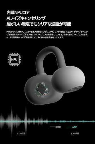 水月雨 Moondrop Pill オープンイヤー型ワイヤレスイヤホン イヤーカフ イヤホン オープンイヤー ワイヤレス Bluetooth 6.0 開放型 耳挟み式 【IPX4防水 / 最大28時間再生 / AIノイズキャンセリング / 1 ccdc9b60 水月雨 Moondrop Pill オープンイヤー型ワイヤレスイヤホン イヤーカフ イヤホン オープンイヤー ワイヤレス Bluetooth 6.0 開放型 耳挟み式 【IPX4防水 / 最大28時間再生 / AIノイズキャンセリング / 1 ccdc9b60