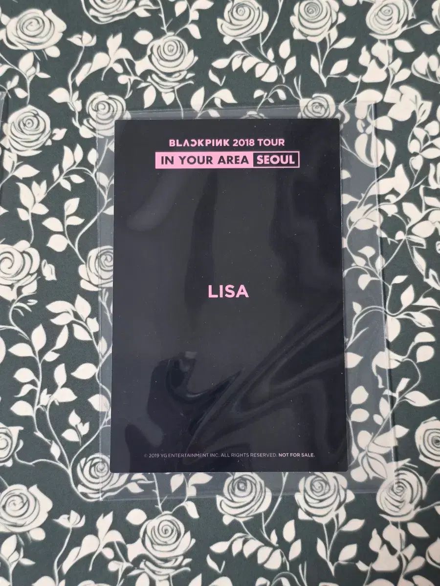 BLACKPINK(ブラックピンク・ブルピン) トレカ リサ(LISA) 2018 SEOUL