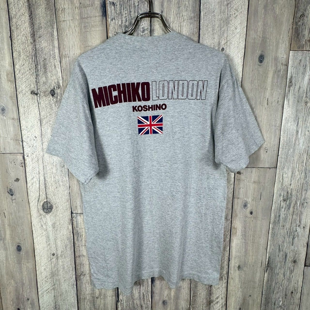 OLD MICHIKO LONDON KOSHINO 90s ミチコロンドンコシノ 日本製 グレー 