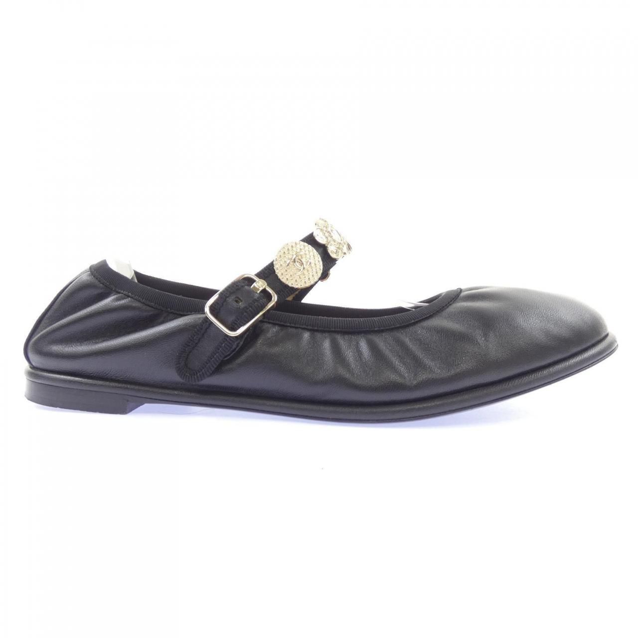シャネル CHANEL メリージェーン MARY JANES G45778X01000 フラットシューズ