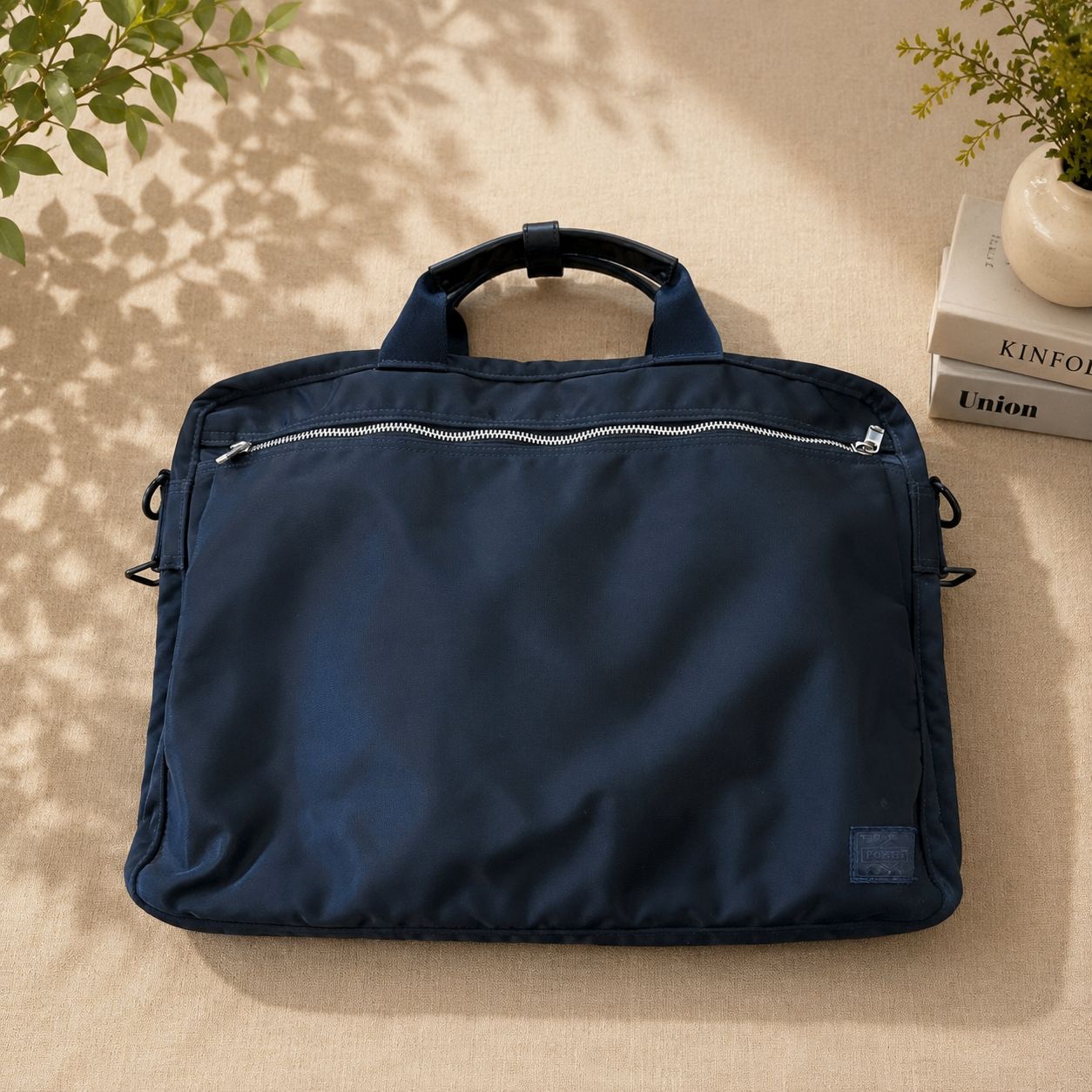 PORTER ビジネスバッグ ブラック ナイロン A4可 吉田カバン（ショルダー欠品）