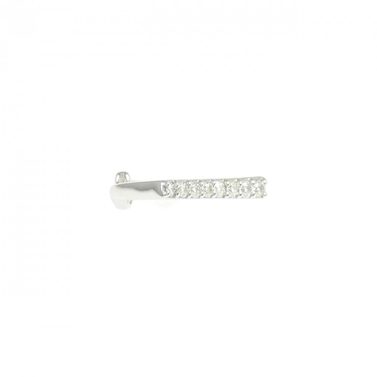 PT950 ダイヤモンド イヤーカフ 0.12CT 片耳