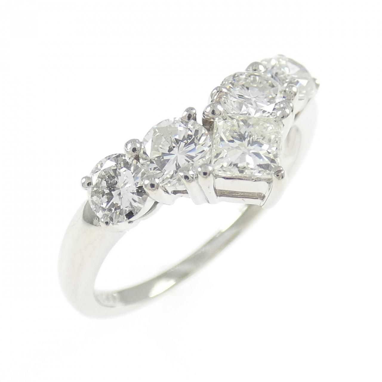 PT900 ダイヤモンド リング 1.00CT