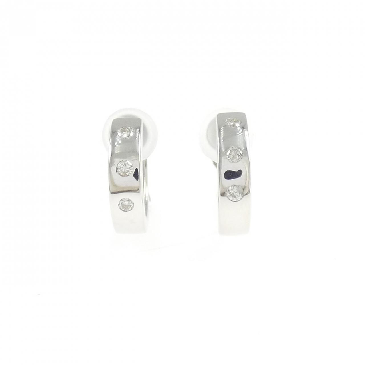 K18WG ダイヤモンド イヤリング 0.08CT 57,360円