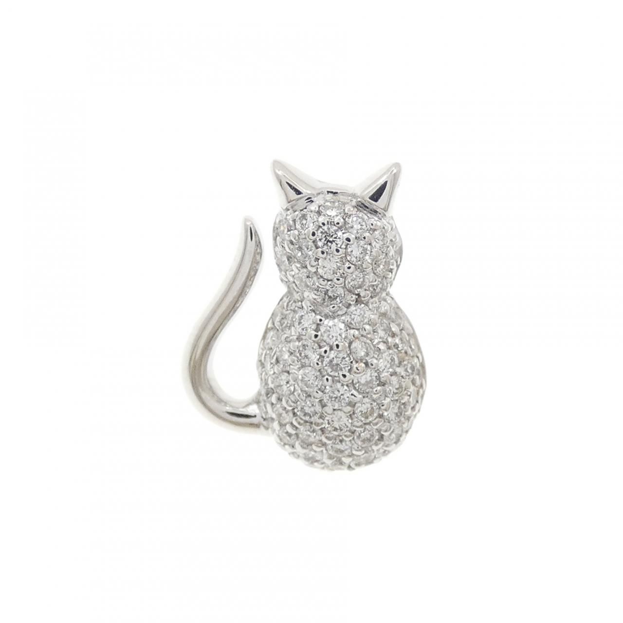 ポンテヴェキオ ダイヤモンド ブローチ 0.33CT