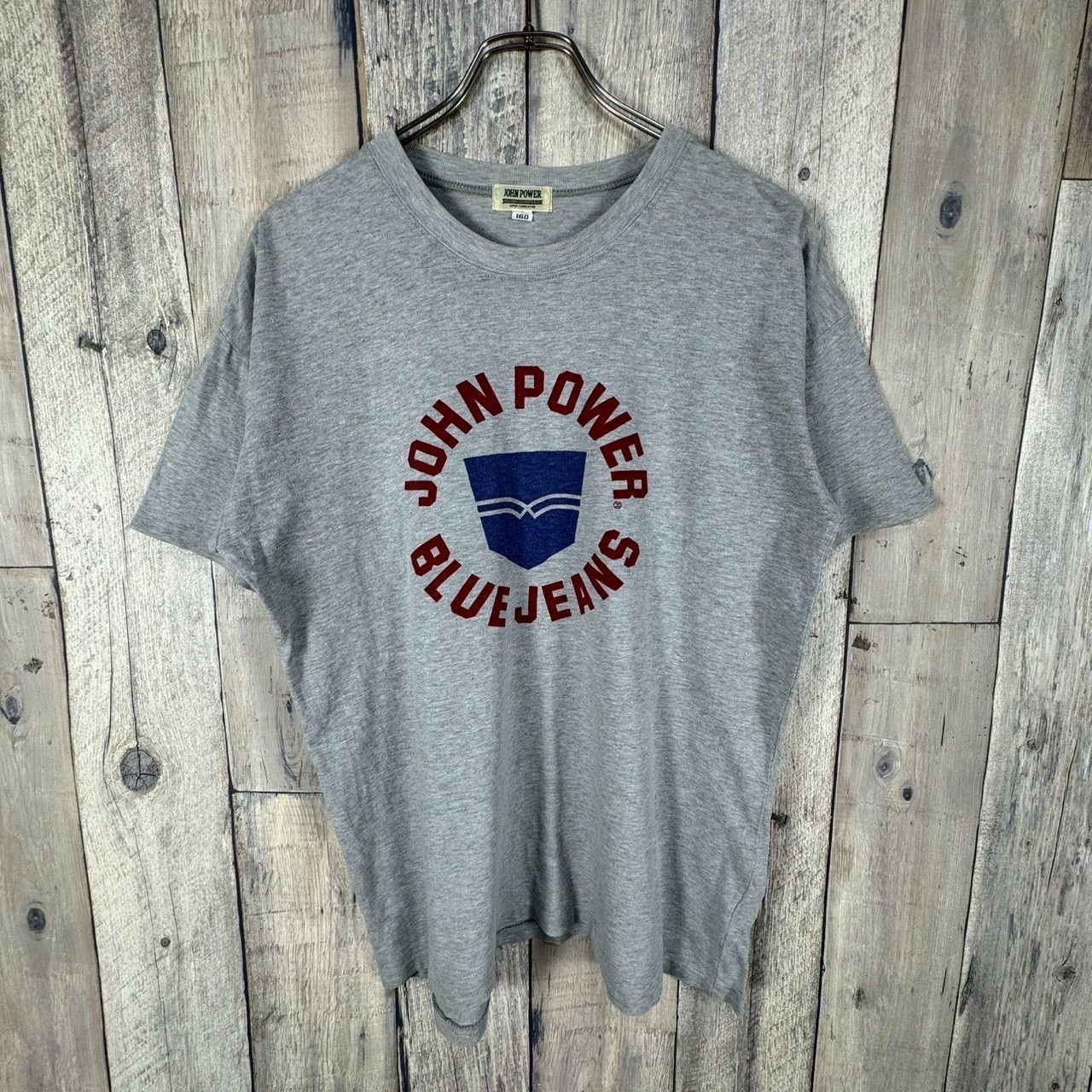 OLD JOHN POWER 80s ジョンパワー ヴィンテージ グレー シングル 