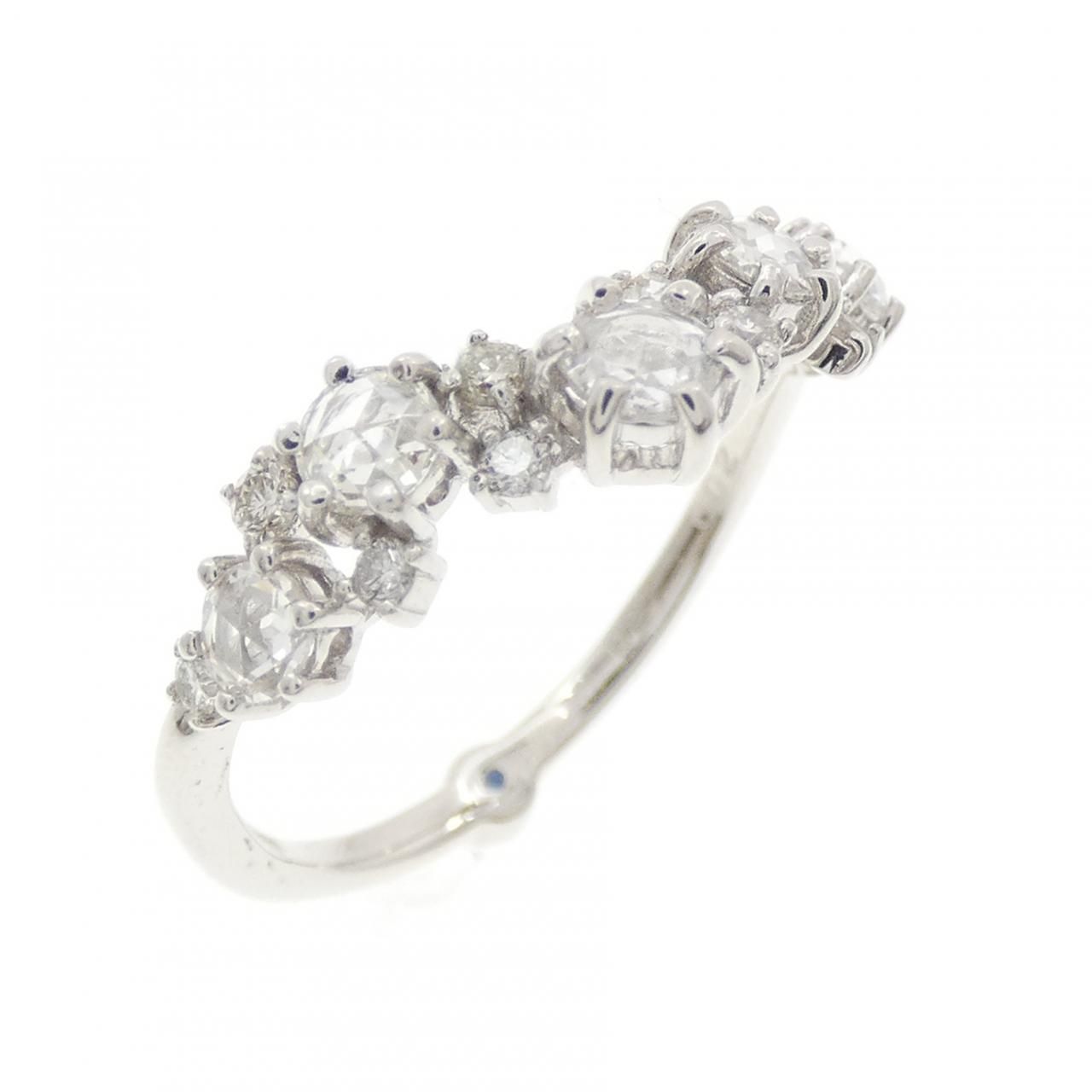 セイレーン　アズーロ ダイヤモンド リング 0.27CT