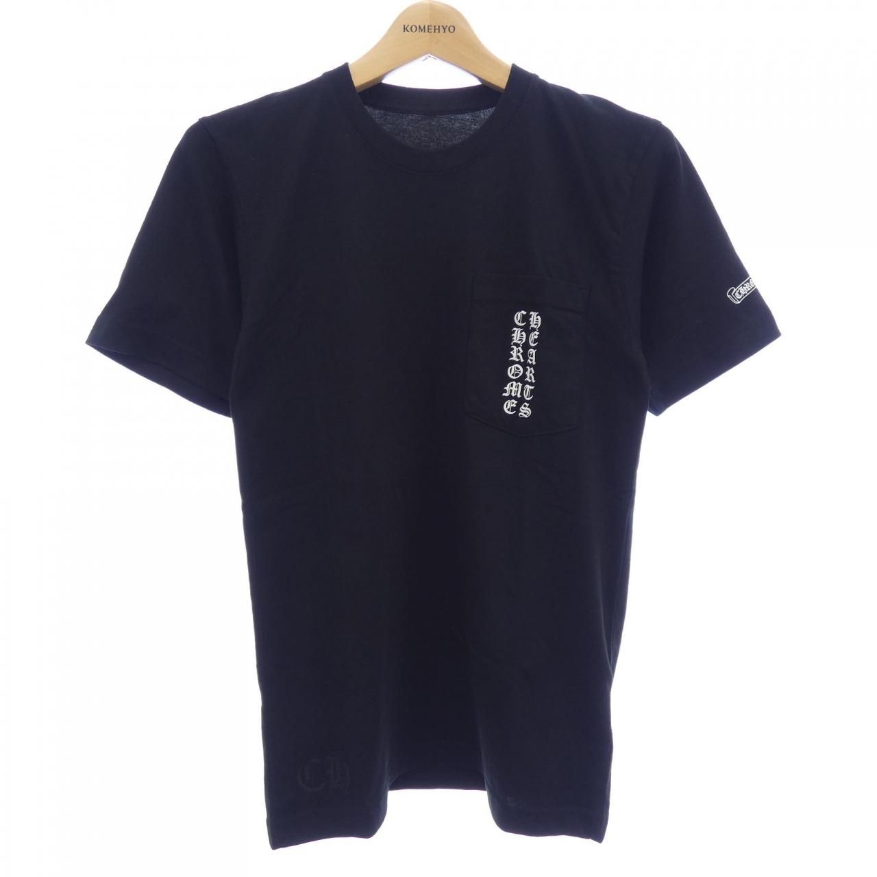 クロムハーツ CHROME HEARTS 大阪限定 VERTICAL LOGO　SCROLL LABEL 2212-304-0597 Tシャツ