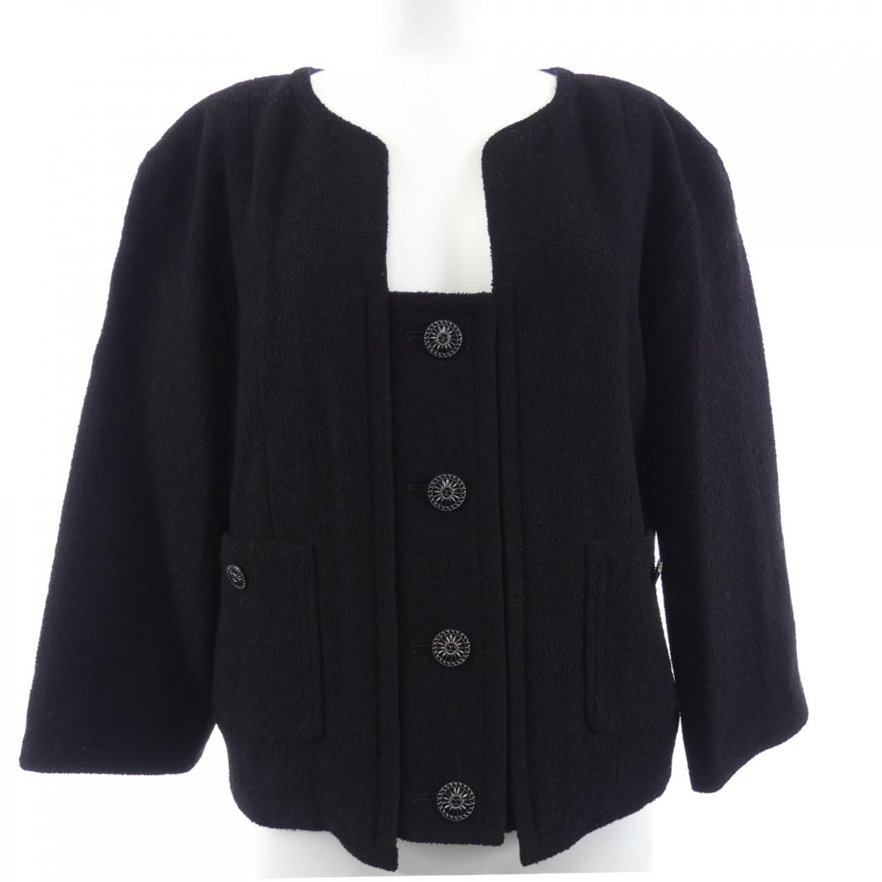 シャネル CHANEL P47307V18196 ノーカラージャケット