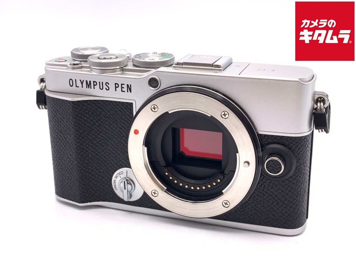 【中古】 【良品】 オリンパス PEN E-P7 ボディ シルバー