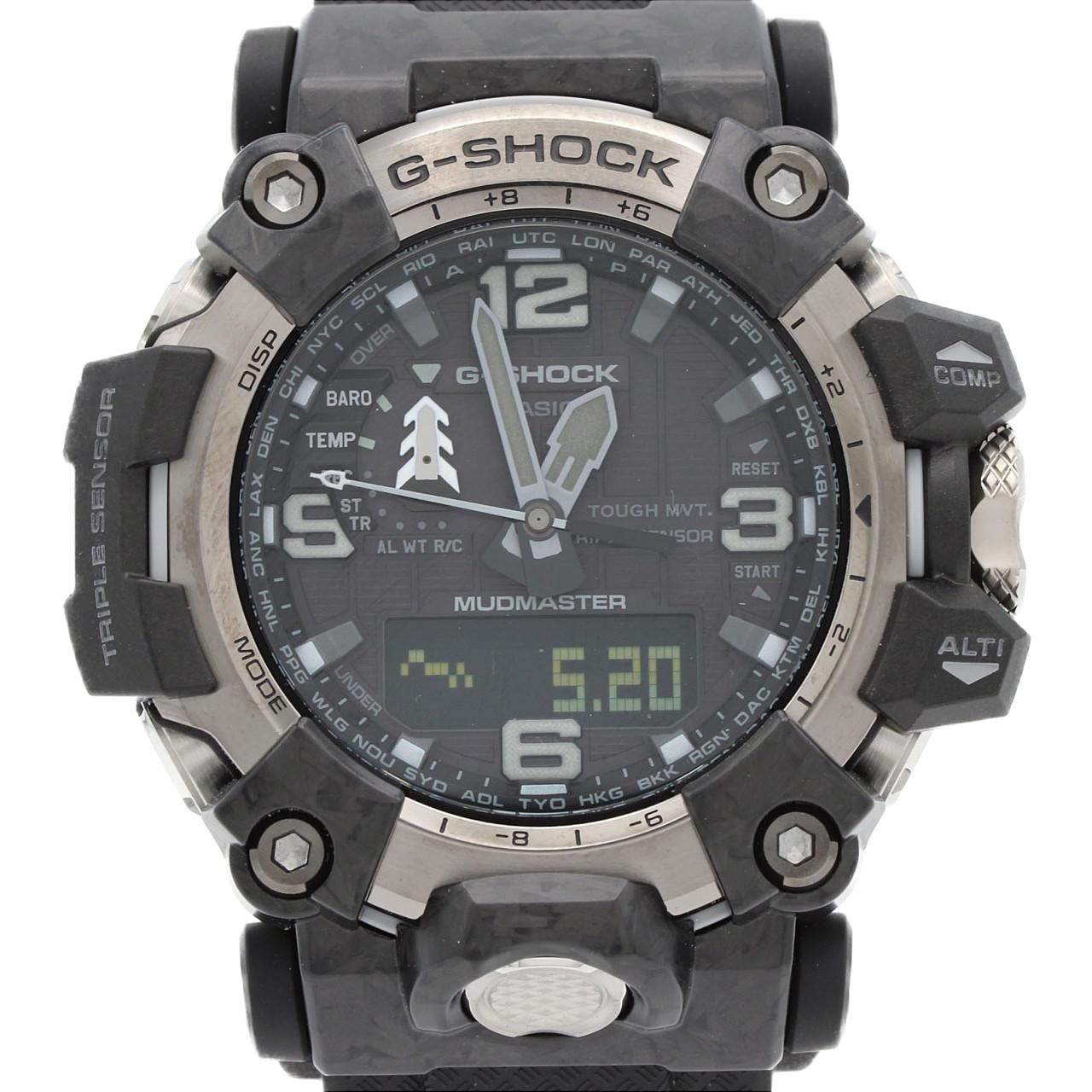 カシオ G-SHOCK･マッドマスター 電波時計 GWG-2000-1A1JF その他 ソーラークォーツ
