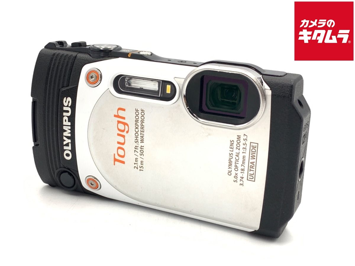 【中古】 【並品】 オリンパス STYLUS TG-860 Tough WHT ホワイト