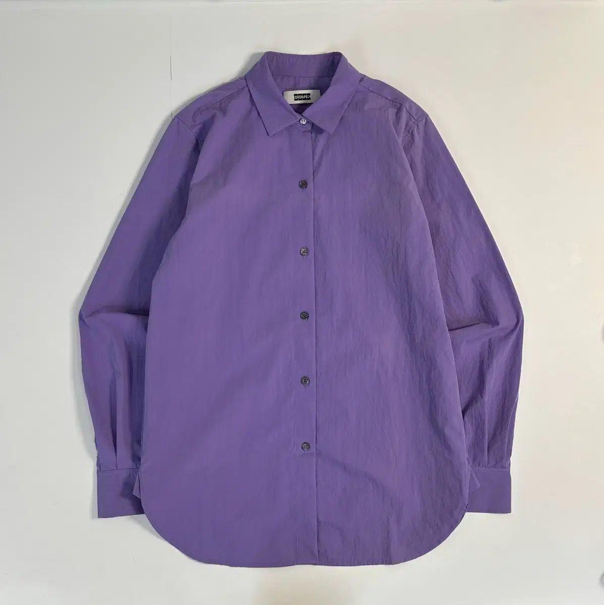 インク EENK シャツ (レーヨン混) PURPLE S
