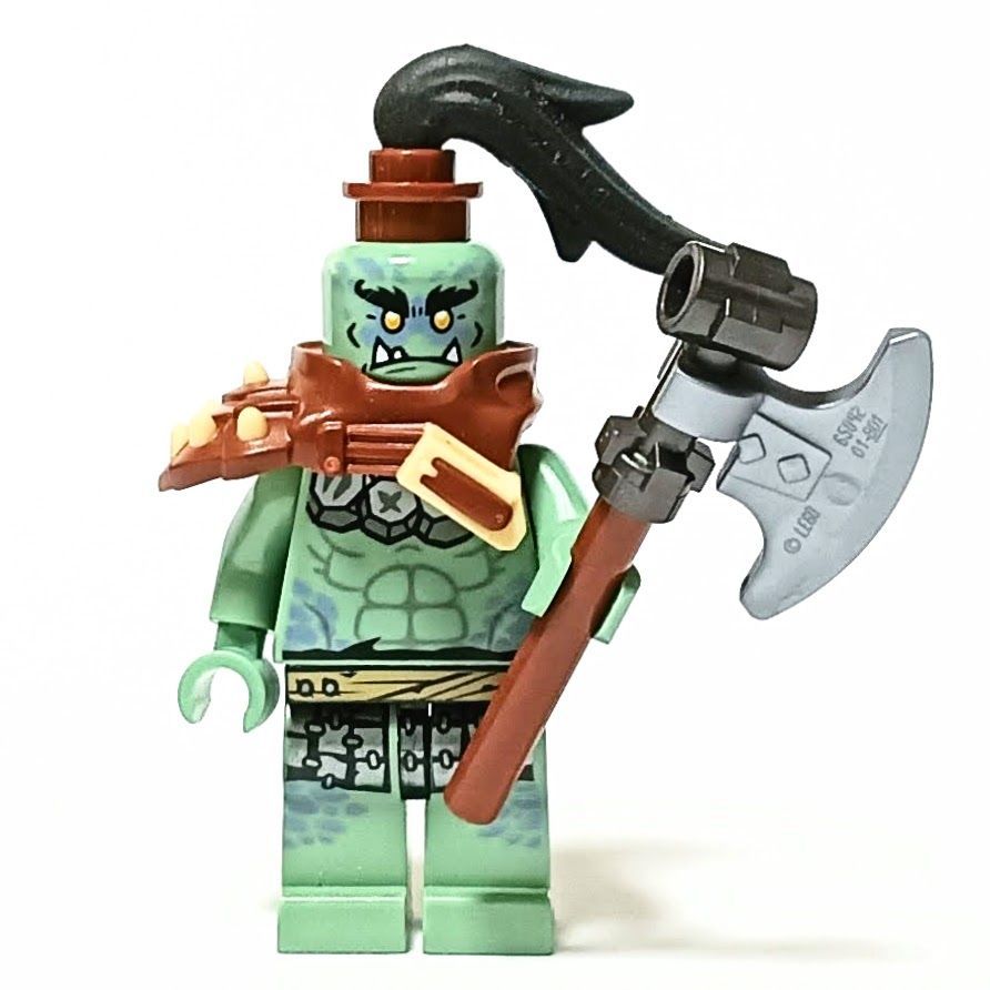 Genuine LEGO Used Mountain Hunter Ninjago Minifigure Lego Blocks [Control Number: 3923]