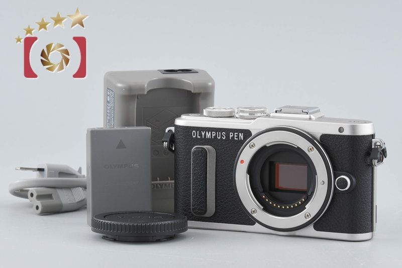 【中古】OLYMPUS オリンパス PEN E-PL8 ブラック ミラーレス一眼カメラ シャッター回数僅少