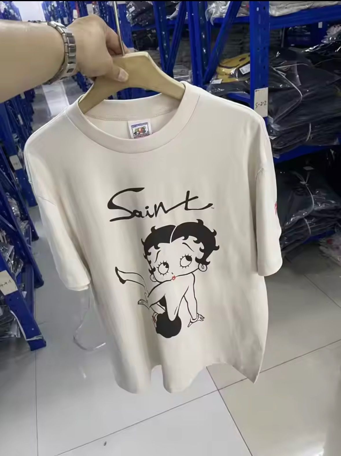 限定コラボ】SAINT Mxxxxxx × BETTY BOOP Tシャツ ベティちゃん セント