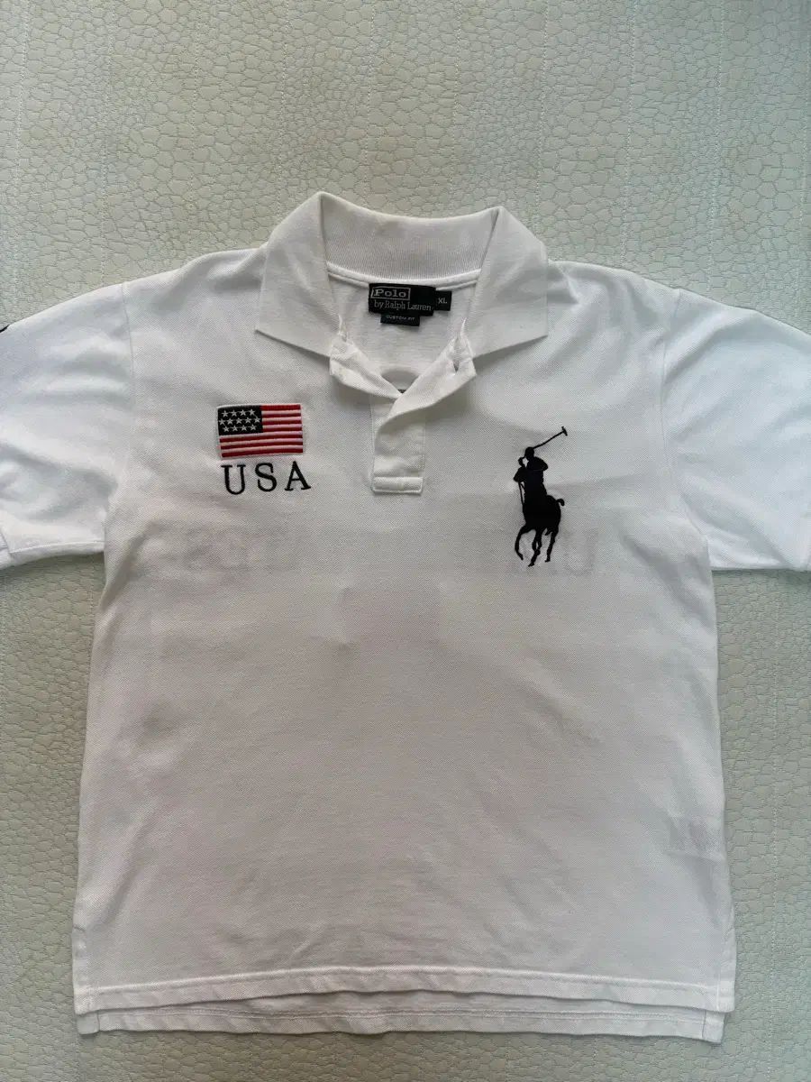 M ポロ ビックポニー USA カラーTシャツ
