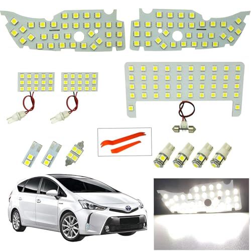 TORIBIO 車内灯 と互換性がありま トヨタ プリウスα アルファ40系 専用LEDルームランプセット 平成23年5月? ZVW40系(沖縄・離島の方不可) 76da9074