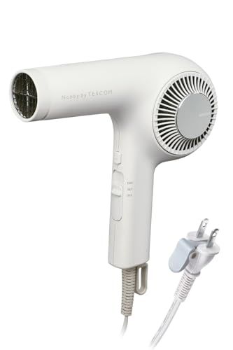 Nobby by TESCOM ドライヤー Nobby by TESCOM プロフェッショナルプロテクトイオン 軽量 ノビー NIB400A ラク抜きプラグ ホワイトアッシュ NIB400A-Wpms 329182d3