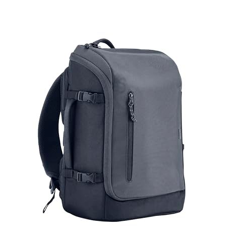 [HP] リュック Ultra Light 25L-30L バックパック アイアングレー ビジネス PC メンズ RFIDブロックポケット 充電ケーブル用パススルー 軽量 15.6インチ ノートパソコン収納 最大30Lまで拡張対応pms d425ee98
