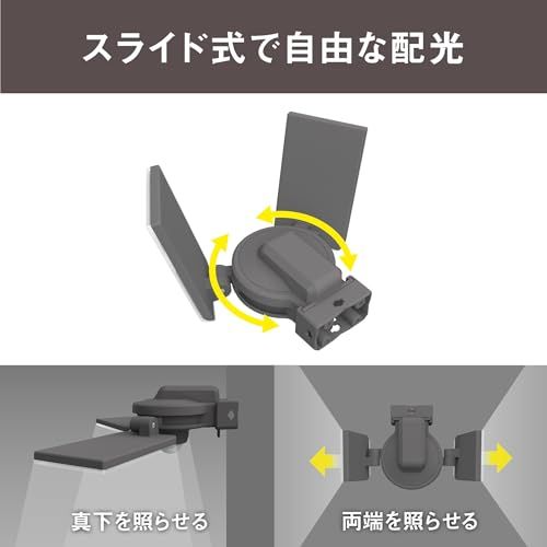 ムサシ(MUSASHI) 12.5W×2灯スライド型LEDセンサーライト コンセント式 屋外 防水 人感センサー 調光・調色機能 常夜灯 投光器 フラッシュ発光 高輝度2500ルーメン LED-AC2050ts efca1a17 ムサシ(MUSASHI) 12.5W×2灯スライド型LEDセンサーライト コンセント式 屋外 防水 人感センサー 調光・調色機能 常夜灯 投光器 フラッシュ発光 高輝度2500ルーメン LED-AC2050ts efca1a17