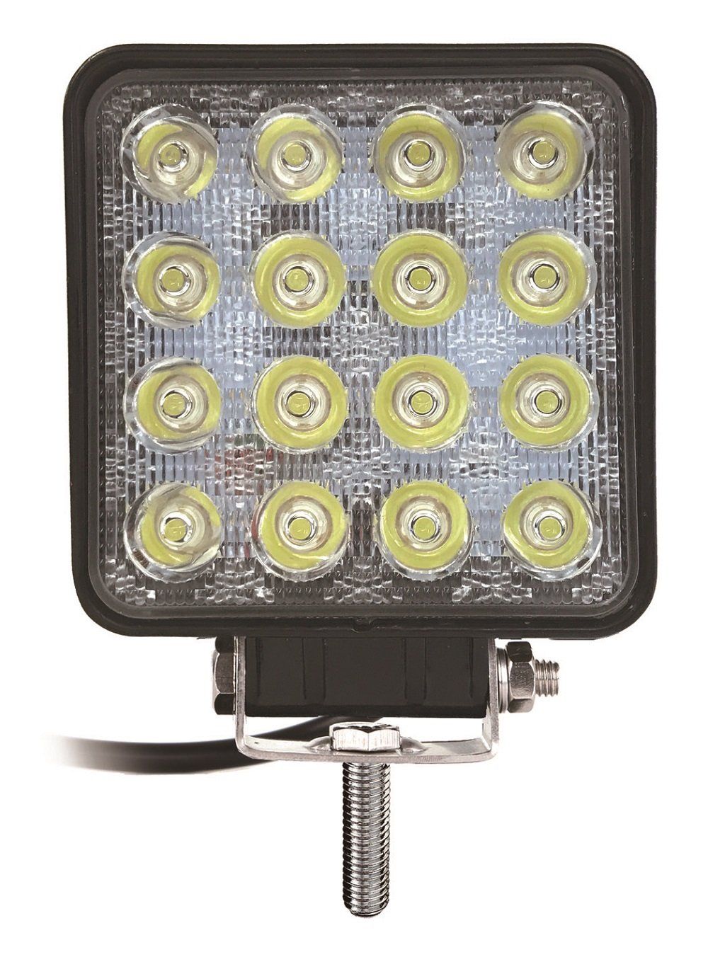 カシムラ LEDワークライト16灯 48W LED16灯 白色 48W 3360lm 6000K ノイズ対策 IP67 DC12/24V NML-8ts 0282425c カシムラ LEDワークライト16灯 48W LED16灯 白色 48W 3360lm 6000K ノイズ対策 IP67 DC12/24V NML-8ts 0282425c