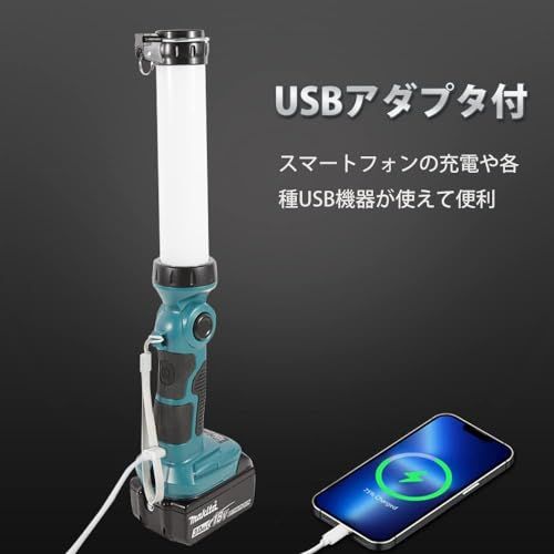 充電式LEDワークライト 18v ライト作業灯マキタ14.4v/18vバッテリ対応折り畳み収納可能なメタルフック緊急用照明 停電用 自動車整備 釣り 夜間作業 夜釣り アウトドア キャンプ用 バッテリ別売 (本体のみ) (MT26W)ts 404fac1a 充電式LEDワークライト 18v ライト作業灯マキタ14.4v/18vバッテリ対応折り畳み収納可能なメタルフック緊急用照明 停電用 自動車整備 釣り 夜間作業 夜釣り アウトドア キャンプ用 バッテリ別売 (本体のみ) (MT26W)ts 404fac1a