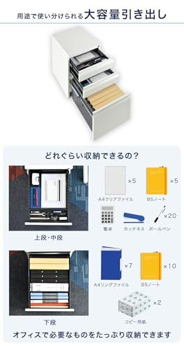 タンスのゲン デスクワゴン 【完全完成品】キャスター付き 3段 サイドワゴン 収納 オフィス フルオープン デスク 引き出し 袖机 ワゴン 鍵付き キャビネット スチール ブラック 完成品 66600000(76692)ts edef7773 タンスのゲン デスクワゴン 【完全完成品】キャスター付き 3段 サイドワゴン 収納 オフィス フルオープン デスク 引き出し 袖机 ワゴン 鍵付き キャビネット スチール ブラック 完成品 66600000(76692)ts edef7773