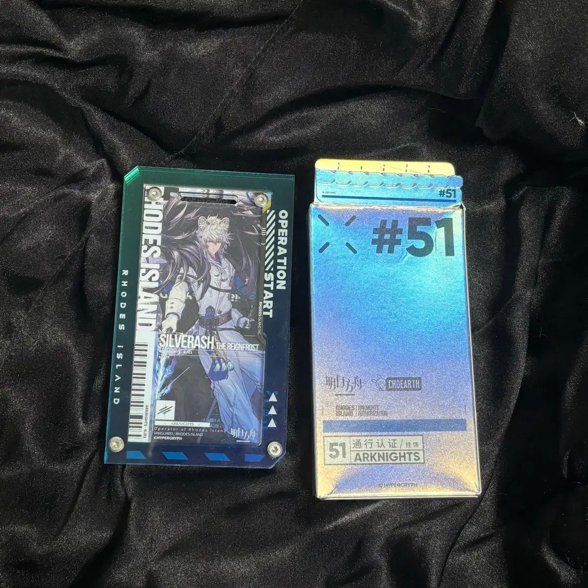 アークナイツ アークナイツ シルバーアッシュ 銀雪 イベント PASSCARD