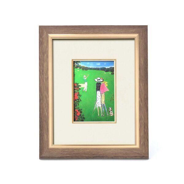 絵画額 ジャン・ピエール・カシニョール インチ額 ランコム ゴルフ