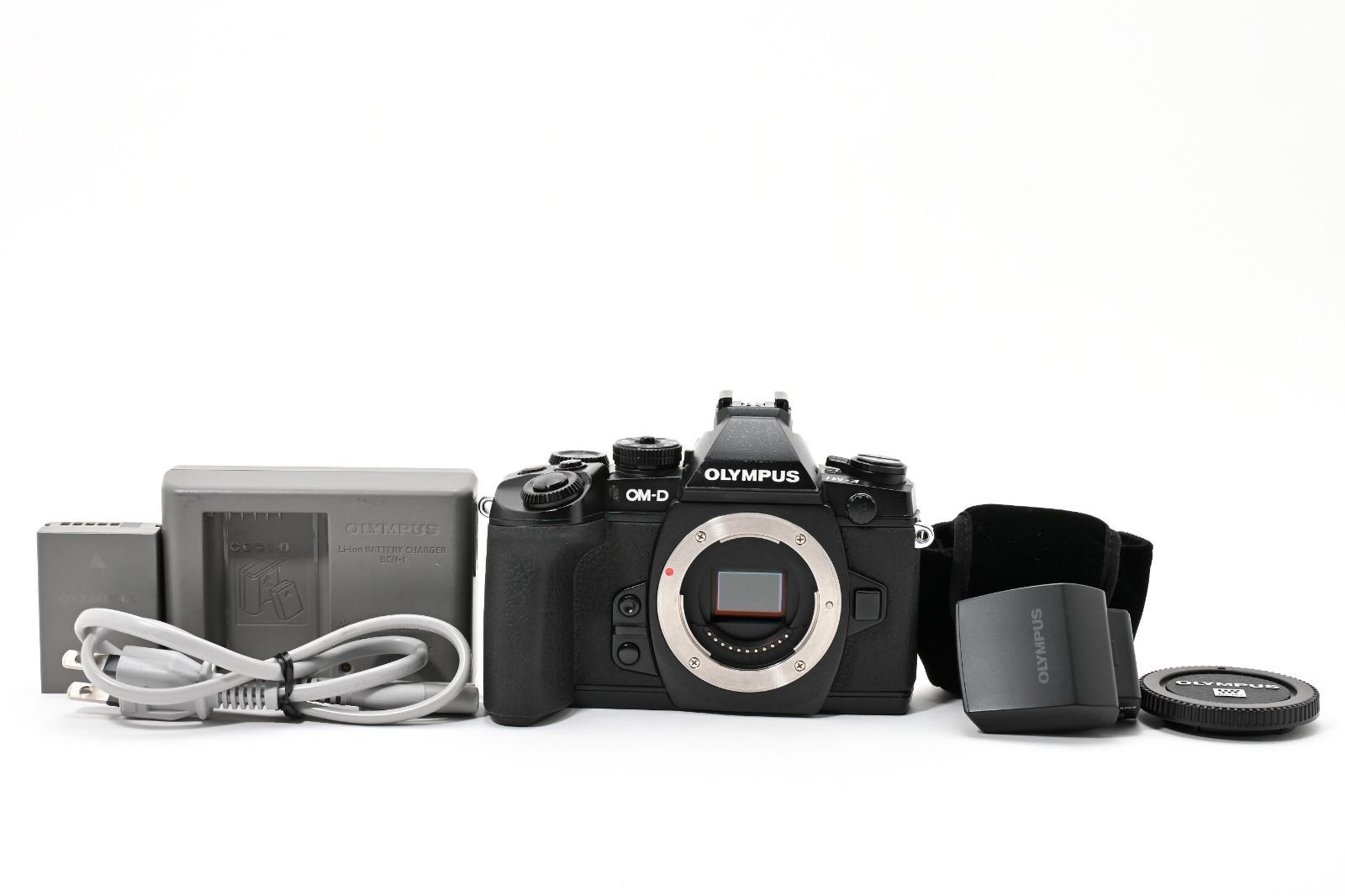 返品保証】☆美品☆オリンパス OLYMPUS OM-D E-M1 ボディ ブラック 
