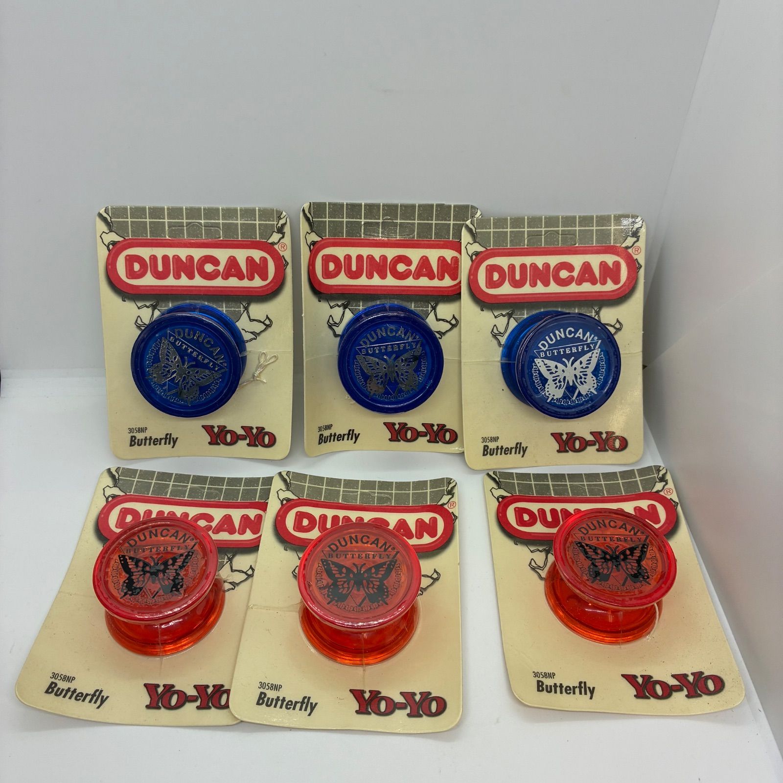 【未開封品】DUNCAN ダンカン Yo-Yo ヨーヨー バタフライ 6個まとめセット