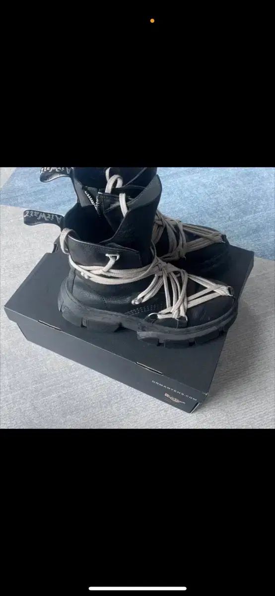 リックオウエンス DR. MARTENS ドクターマーチン 1460 dmxl MEGAレイ UK8