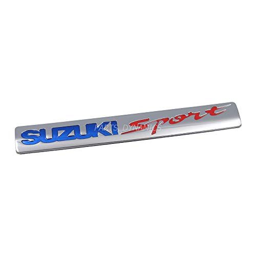 SUZUKI SPORT エンブレム 縦 2.4cm x 横 18.8cm 海外 スズキ 純正 輸出仕様 スズキスポーツ SUZUKI GENUINE PARTS(沖縄・離島の方不可) 81a7eb8b