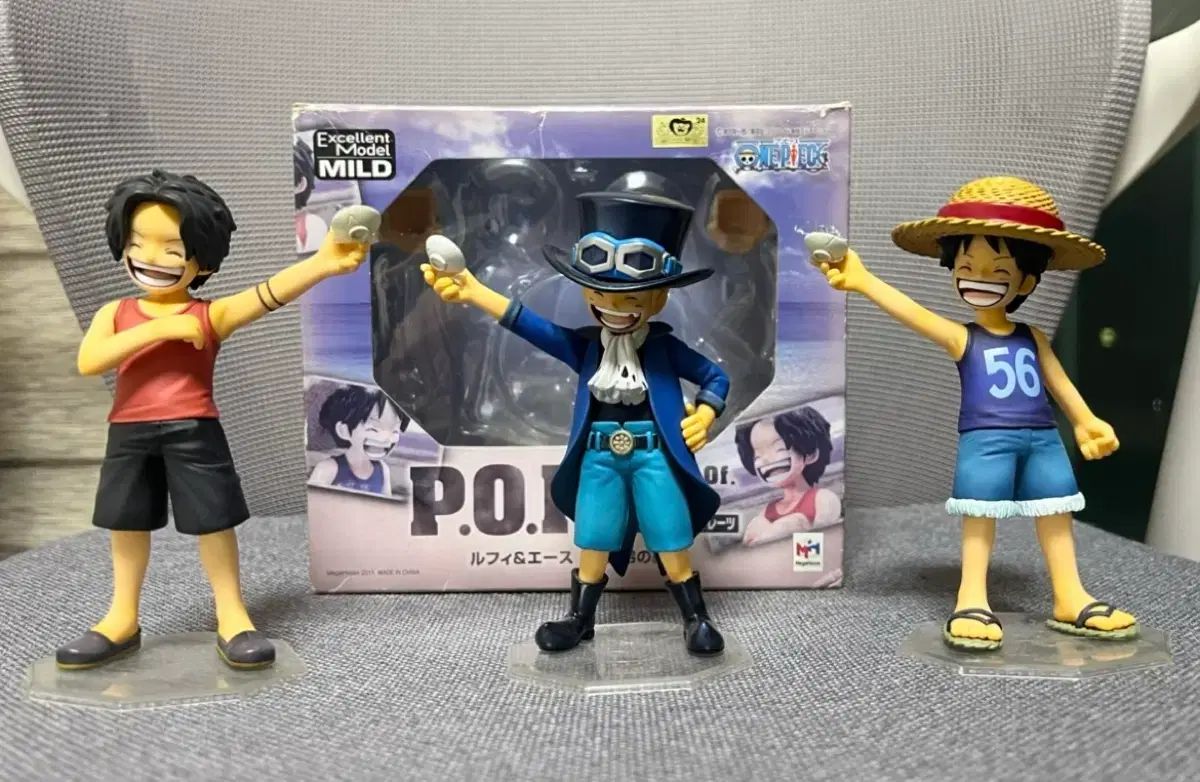 メガハウス ONE PIECE P O P ルフィ エース サボ フィギュア