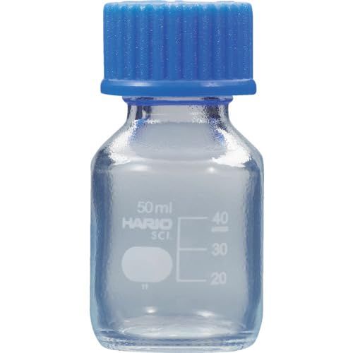新品 ハリオ(Hario) コーティングねじ口瓶 50mL NBOC-50-SCI