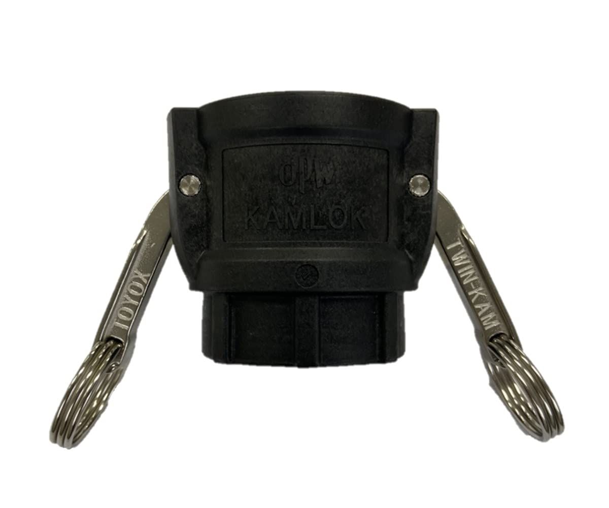 新品 ＴＯＹＯＸ カムロック カプラー メネジ 樹脂 ６３３－ＤＢ ２インチ ＰＰ 633-DB-2-PP