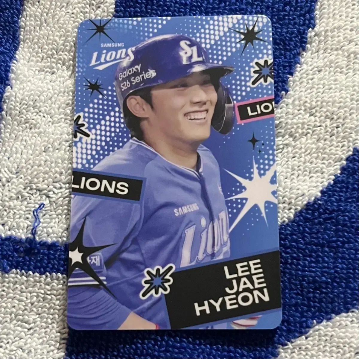 SAMSUNG LIONS ヒョンジェ(HYUNJAE・イジェヒョン) トレカ