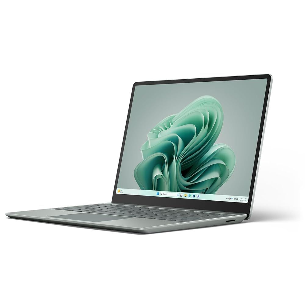 マイクロソフト Surface Laptop Go 3 / Office H&B 2021 搭載 / 12.4インチ /第12世代 Core-i5 /8GB/256GB / セージ XK1-00010