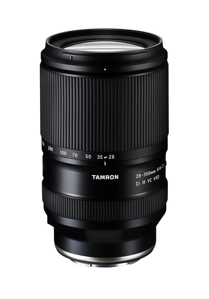 タムロン 28-300mm F/4-7.1 Di III VC VXD ソニーEマウント用（Model：A074S） 10.7倍高倍率ズームレンズ