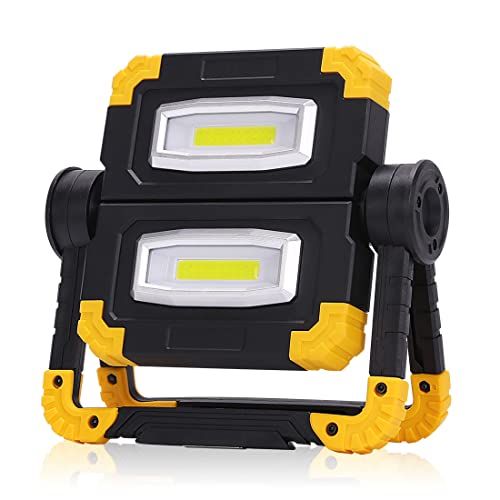 ☆新品☆【防災用品】北澤商事 led投光器 投光器 屋外用 充電式 led ワークライト IP67防水 作業灯 釣り 工事用照明 5000mAh 大容量 防水 作業用ライト マグネット付き 高輝度 昼光色 アウトドア用 三つ点灯モード 集魚灯 7d654214