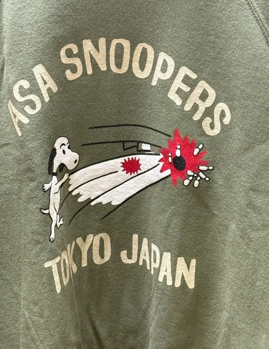 ワイルド동키 SNOOPY 東京 スウェットシャツ