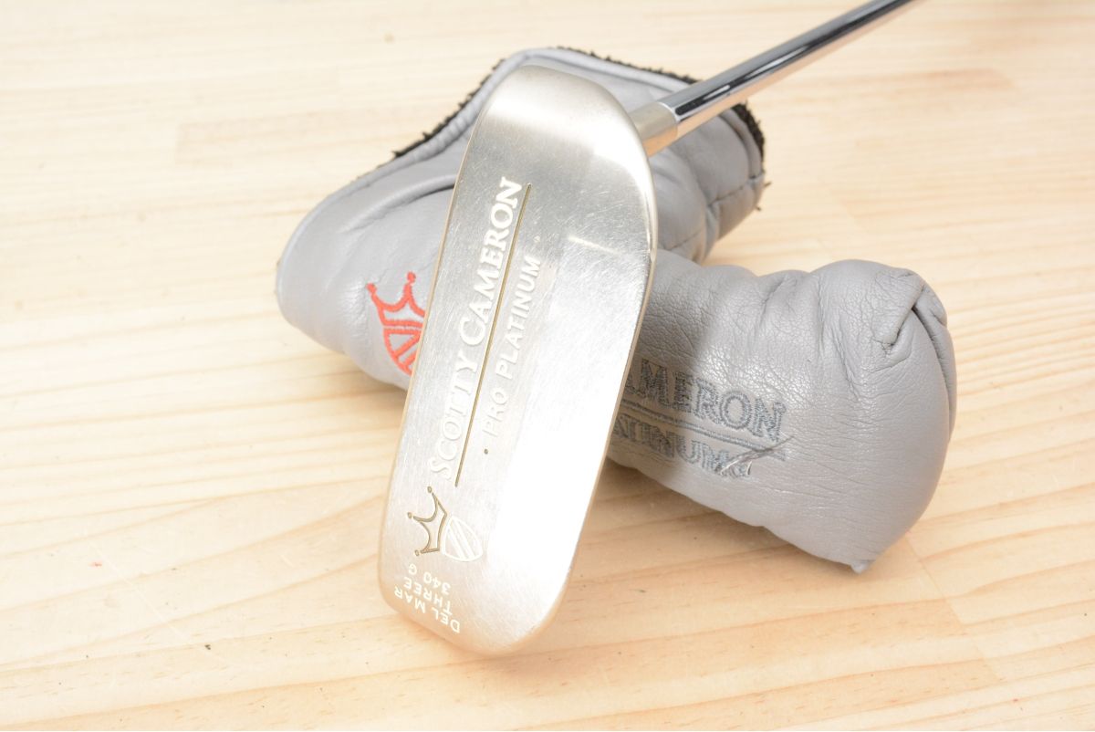 名器 削り出し】スコッティキャメロン PRO PLATINUM DEL MAR THREE