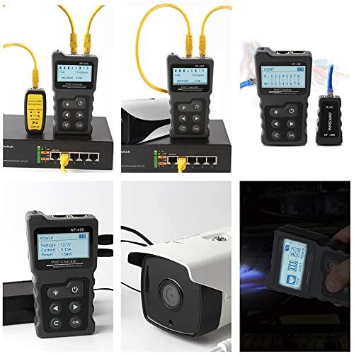 NF-488 LANケーブル テスター デジタル 多機能 LCD lanテスター PoE電圧電流テスト用 RJ45 配線チェッカー ネットワークケーブル連続性検査 lanチェッカー イーサネット 給電 スイッチング回路 POE検出器用(沖縄・ 377c619c NF-488 LANケーブル テスター デジタル 多機能 LCD lanテスター PoE電圧電流テスト用 RJ45 配線チェッカー ネットワークケーブル連続性検査 lanチェッカー イーサネット 給電 スイッチング回路 POE検出器用(沖縄・ 377c619c